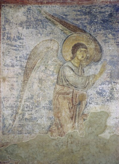 大天使ガブリエル、礼拝堂内部の詳細 作： Byzantine